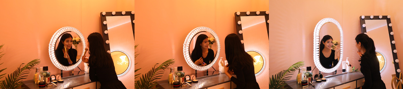 MAKEUP MIRROR,CRYSTAL MIRROR-KINGSHINE LIGHTING